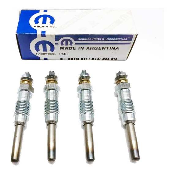 4 Bujias Precalentamiento Fiat Duna Palio Siena Diesel Origi