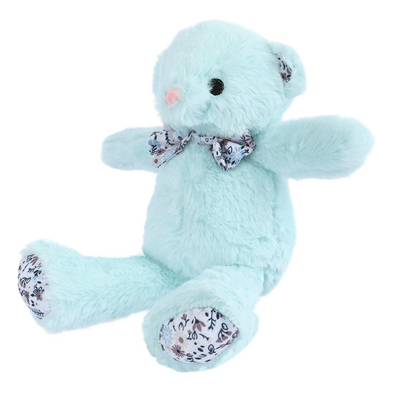 Miniso Peluche Osito Felpa Azul 28x33 Cm