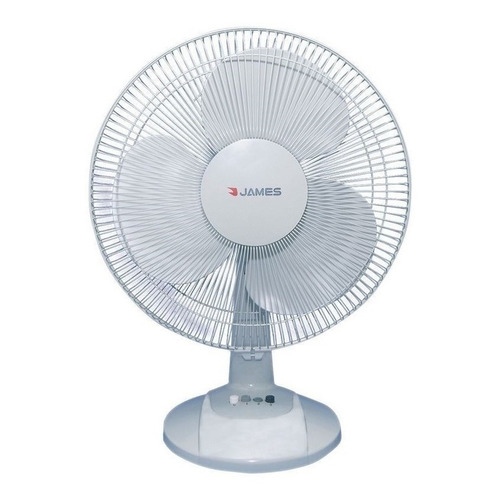 Ventilador De Mesa James 40cm Vmj 16a Sensacion Cantidad de aspas 3 Estructura Blanco Aspas Blanco Diámetro 400 mm Material de las aspas Plástico