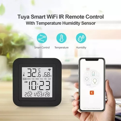 Control Remoto Universal Wifi Sensor Humedad Y Temperatura