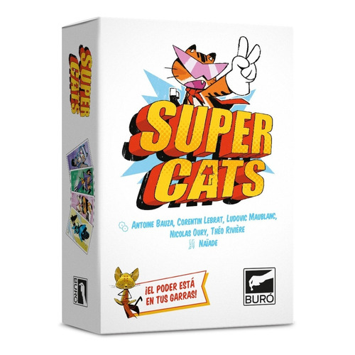 Super Cats - Bureau De Juegos - Juego De Mesa