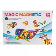 Magneticos Juego Niños/niñas Piezas Bloques Plasticos Armar