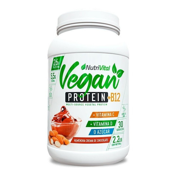 Vegan Protein+ B12 Nutrivital - Envío Gratis