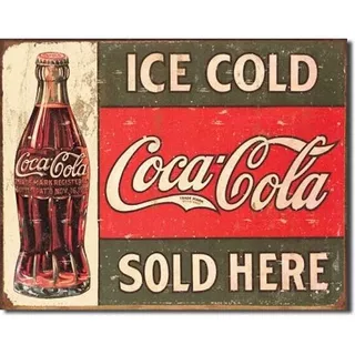 Anuncio Poster Lamina Cartel Ice Cold Coca Cola