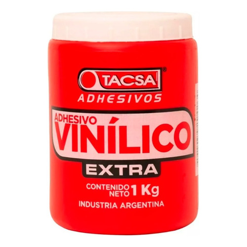 Adhesivo Vinícilo Cola Vinilica Tacsa 1kg - Pegamento Adhesivo