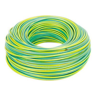 Rollo 100 Mts. Cable Unipolar 2.5 Mm. Ver/amar Norma Iram