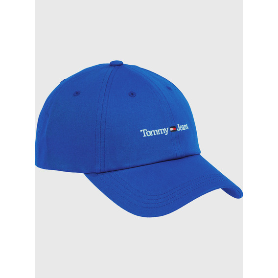 Jockey Clásico Con Logo Bordado Azul Tommy Hilfiger