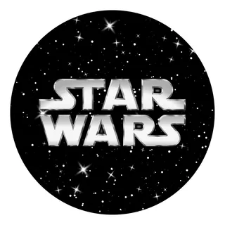 Painel Redondo Star Wars 1,50 X 1,5 C/elástico Veste Fácil