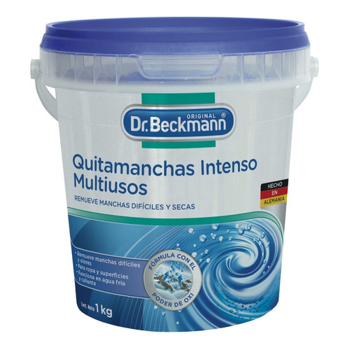 Quitamanchas Intenso Multiusos Dr. Beckmann 1 Kg (dificiles)