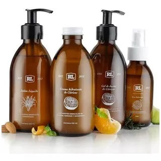 Paquete Crema, Jabón, Shampoo Y Acondicionador Natural 