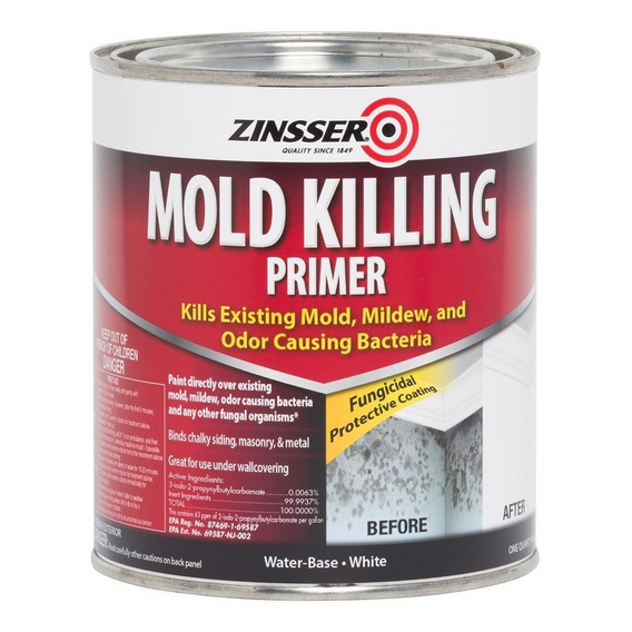 Antihongos interior Zinsser Primer para pared color blanco 1L