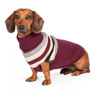 Abrigo Para Perro. Sweater Para Mascota. Bordo. Kaspet