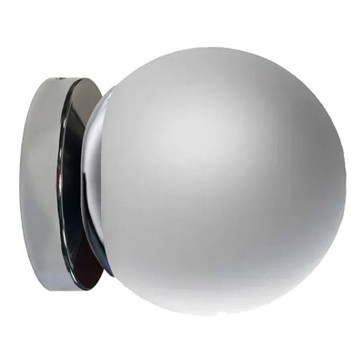 Aplique Globo Opal 15cm Apto Led E-27 Deco Moderno