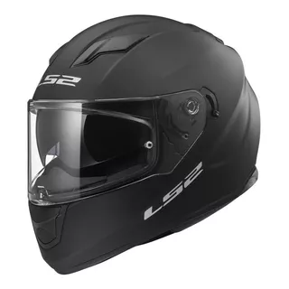 Casco Para Moto Integral Ls2 Stream Evo Ff320  Matt Black Solid Talle Xxl 