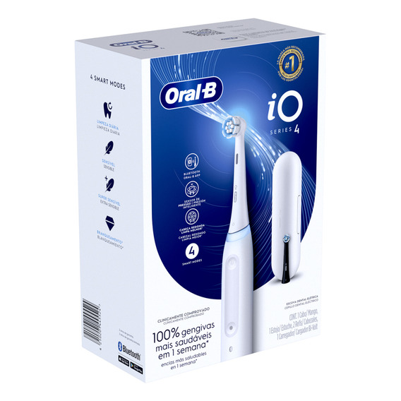Cepillo De Dientes Eléctrico Oral-b Io 4 + 2 Repuestos