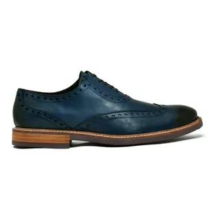 Zapato Bostoniano Hombre Casual Formal De Piel Warlock 8004