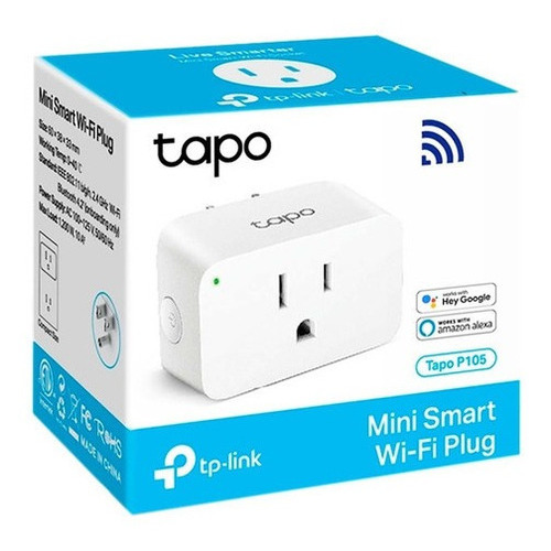 Tp-link P105 Mini Enchufe Wi-fi Inteligente-compatible Alexa Color Blanco