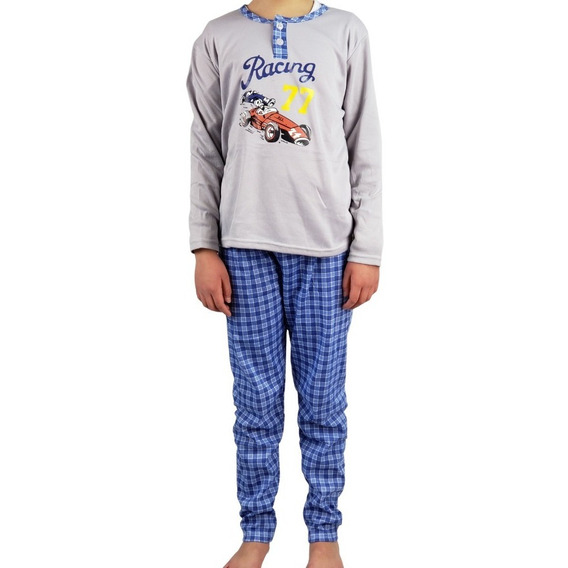 Pijama Franela Niños Invierno
