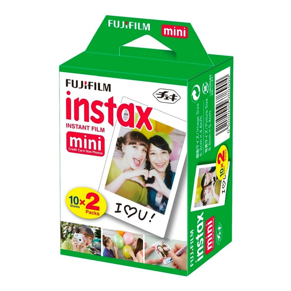 Película Fujifilm Instax Mini Instantánea Papel De Fotografí