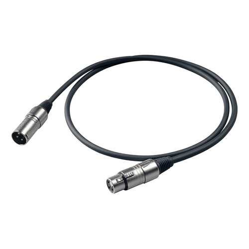 Cable Proel   Bulk Xlr Canon Blindado Para Microfono 1 Metro
