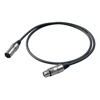 Cable Proel   Bulk Xlr Canon Blindado Para Microfono 1 Metro