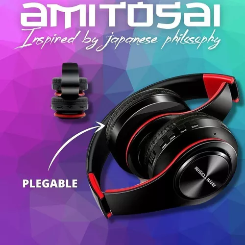 Adaptador de auriculares inalámbricos para TV, cascos plegables