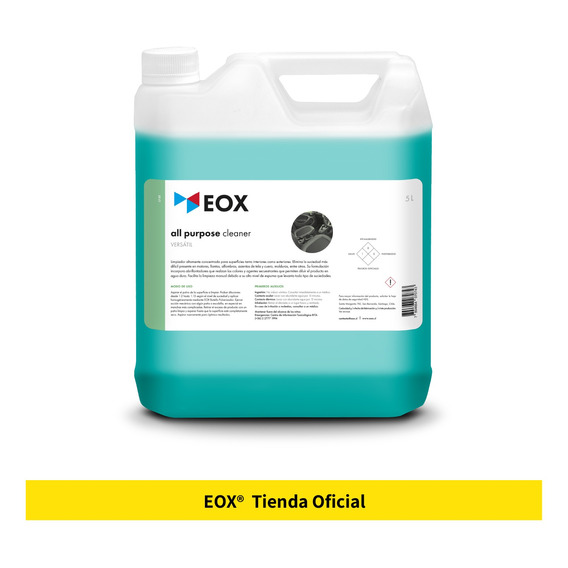 Limpiador Multipropósito Eox All Purpose Cleaner Versátil 5l