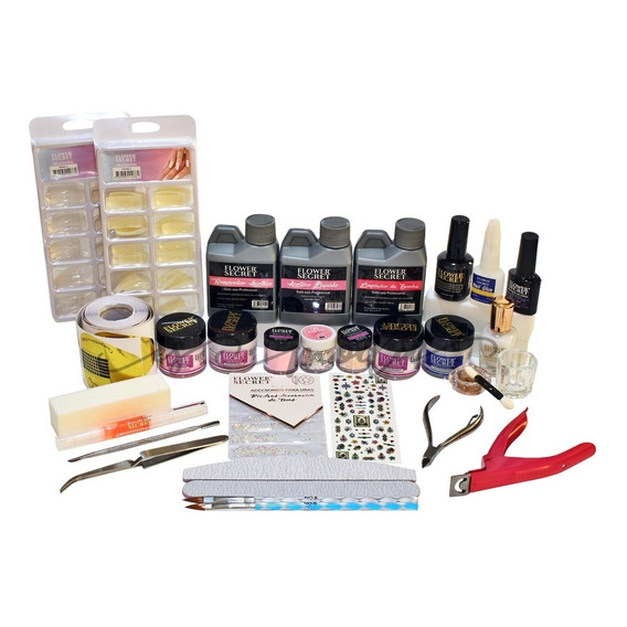 Kit Completo Para Uñas Acrilicas 30 Piezas.