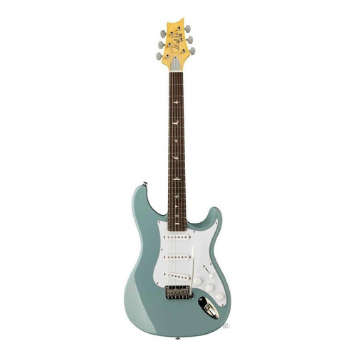 Guitarra eléctrica PRS Guitars SE Silver Sky John Mayer solidbody de álamo stone blue con diapasón de palo de rosa