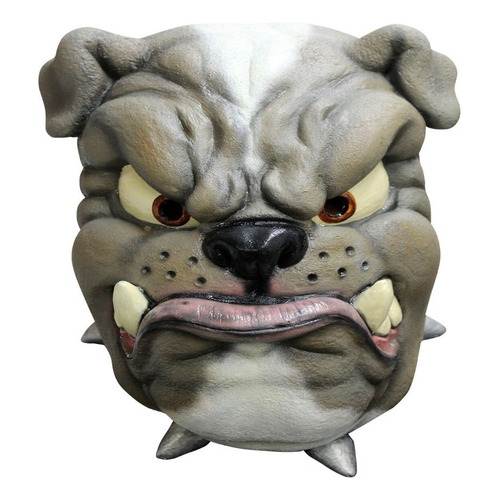 Máscara De Perro Bulldog 26607 Color Gris