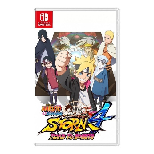 Naruto Shippuden: Ultimate Ninja Storm 4 Road to Boruto  Naruto Shippuden: Ultimate Ninja Storm Standard Edition Bandai Namco Nintendo Switch Físico