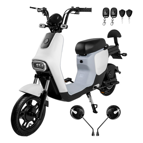 Bicicleta Electrica Scooter 55km/h 3 Velocidades 12v Luz Led