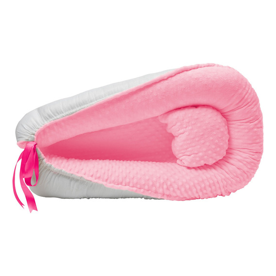 Nido Colecho Para Bebé / Cuna Portátil | Memory Foam Color Rosa