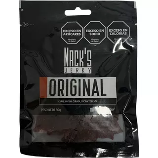 Nack's Jerky Beef Jerky Charqui Sin Tacc 50 G