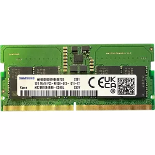 Memoria Ram Para Laptop Samsung 8gb Ddr5 4800mhz Sodimm 