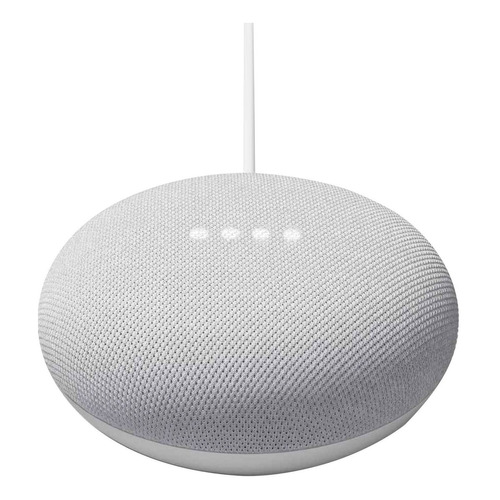 Google Nest Mini Nest Mini 2nd Gen con asistente virtual Google Assistant chalk 110V/220V