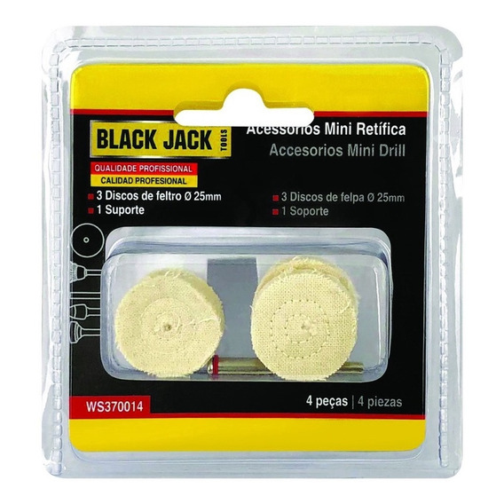 Accesorio Torno Mini Drill 3 Discos Para Pulirblack Jack