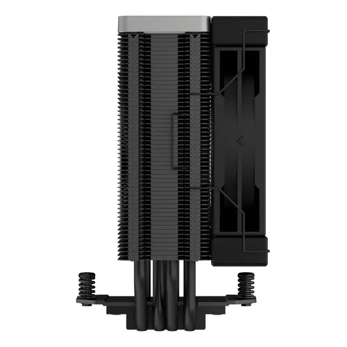 Dissipador de calor LED Deepcool Ak400 Zero Dark LGA1700/Am5 Dissipador de calor LED Deepcool Ak400 Zero Dark LGA1700/Am5
