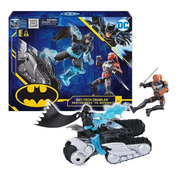 Dc Comics Batman Bat-tech Crawler Con Figuras De Acción