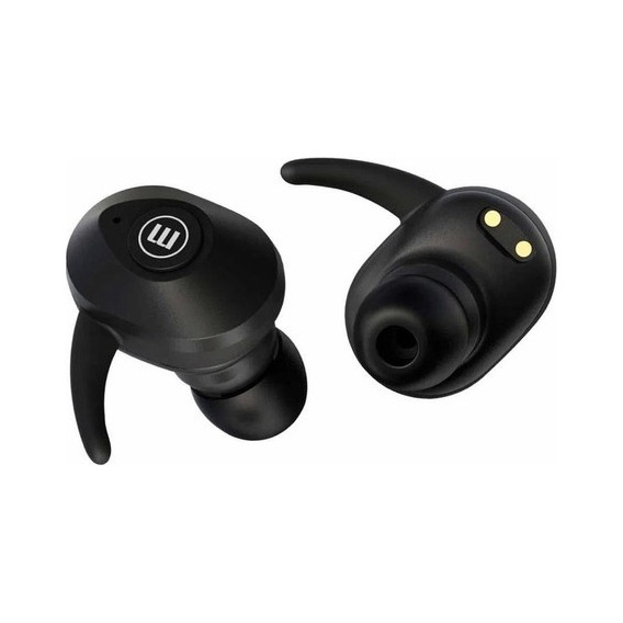 Auriculares Maxell Inalámbricos Bluetooth Mini Duo Tws Negro