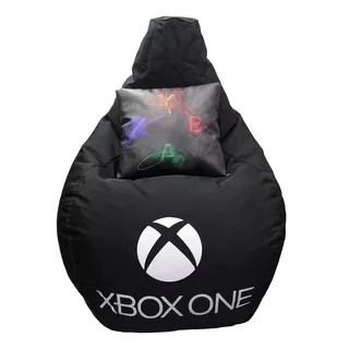 Puff Silla Grande Puff Xbox + Cojin Personalizado 