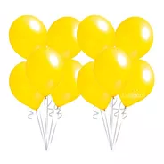 Globos Amarillos Perlados  X 10 U - Lollipop