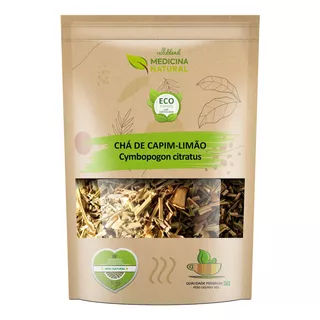 Chá De Capim Limão - Cymbopogon Citratus - Orgânico - 50g