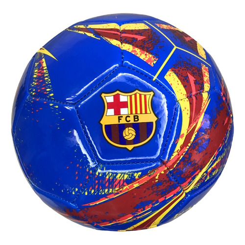 Balón De Futbol Del Barcelona No.5 Color Azul