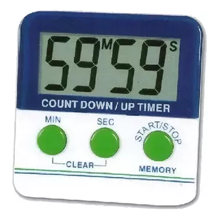 Timer Digital Luft C/ Gran Display 99min 59seg Cocina Alarma