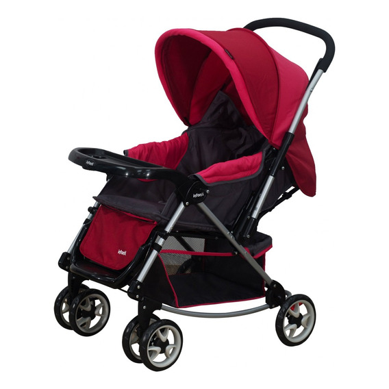 Coche Cuna Jersey Pink Infanti