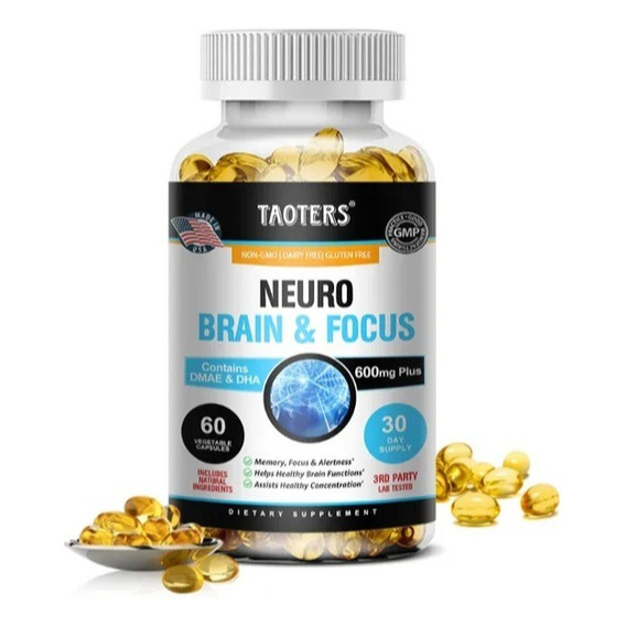 Brain Focus Suplemento Para La - Unidad a $21