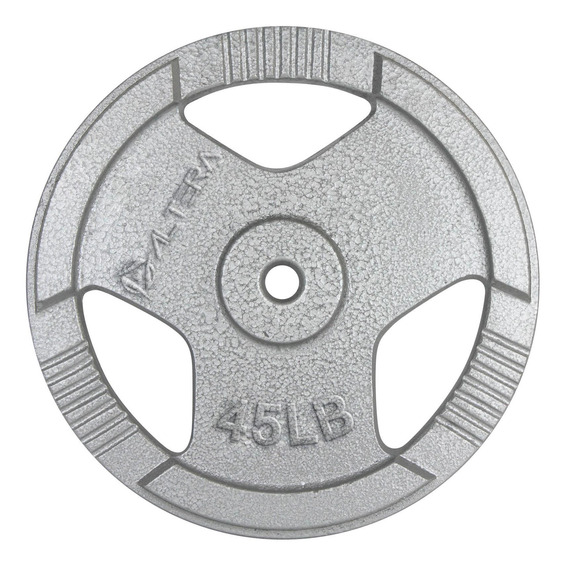 Altera Sl-45 Disco Con Agarradera 45 Lb Plata