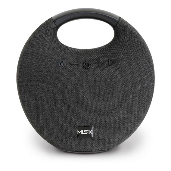 Misik - Bocina Bluetooth Portatil - Tws - Usb, Sd Y Fm Color Negro