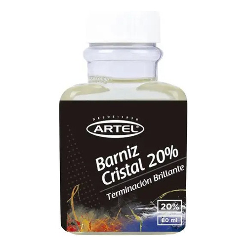 Barniz Cristal 20% Frasco 80ml Artel